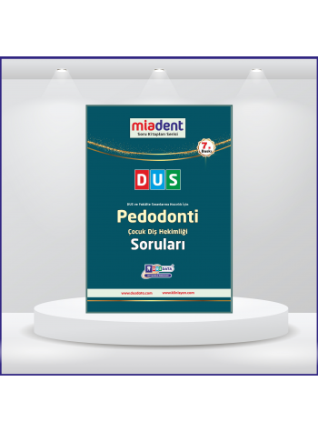 DUS Miadent Soruları ( 7.Baskı ) Pedodonti