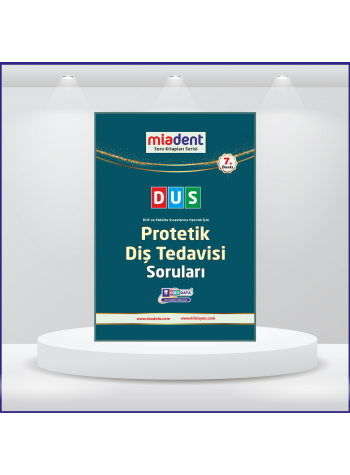 DUS Miadent Soruları ( 7.Baskı ) Protetik Diş