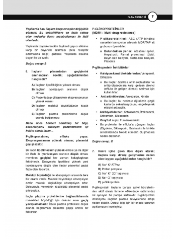 DUS Prodent Soruları ( 10.Baskı ) Farmakoloji