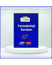 DUS Prodent Soruları ( 9.Baskı ) Farmakoloji