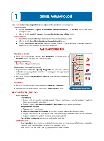 ProspekTUS Fakülte-Komite FARMAKOLOJİ ProspekTUS Fakülte-Komite FARMAKOLOJİ