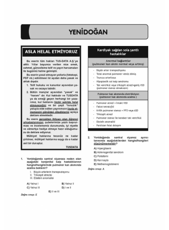 PROSPEKTUS PEDİATRİ SORU KİTABI ( 1.2.Cilt ) PROSPEKTUS PEDİATRİ SORU KİTABI ( 1.2.Cilt )