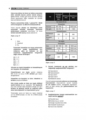 Prospektus Soruları Genel Cerrahi ( 10.Baskı )