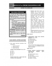 Prospektus Tüm Tus Soru ( 8.Baskı ) Kadın Doğum