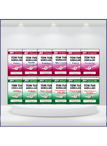 Tüm Tus Soruları ( 35.Baskı ) - 12 Branş Tüm Tus Soruları ( 35.Baskı ) - 12 Branş