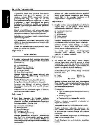 Tüm TUS Soruları ( 35.Baskı ) Dahiliye