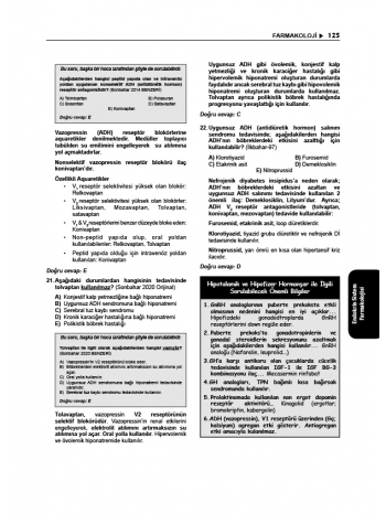Tüm TUS Soruları ( 35.Baskı ) Farmakoloji Tüm TUS Soruları ( 35.Baskı ) Farmakoloji