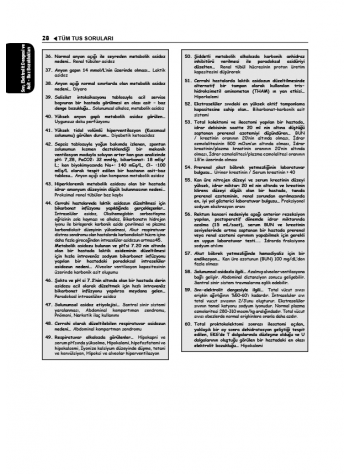 Tüm TUS Soruları ( 35.Baskı ) Genel Cerrahi