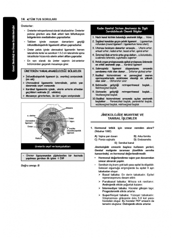 Tüm TUS Soruları ( 35.Baskı ) Kadın Doğum