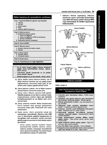 Tüm TUS Soruları ( 35.Baskı ) Kadın Doğum