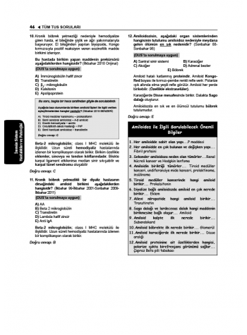 Tüm TUS Soruları ( 35.Baskı ) Patoloji Tüm TUS Soruları ( 35.Baskı ) Patoloji