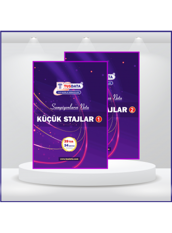 2024 - TUS Şampiyonların Notu - Küçük Stajlar 2024 - TUS Şampiyonların Notu - Küçük Stajlar