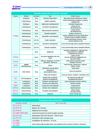 TUS Şampiyonların Notu ( 22.Baskı ) Farmakoloji