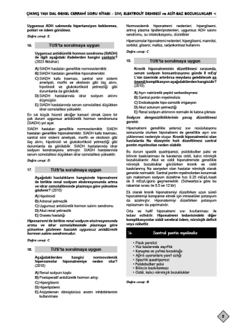 Ydus Çıkmış Soruları ( 8.Baskı ) Genel Cerrahi