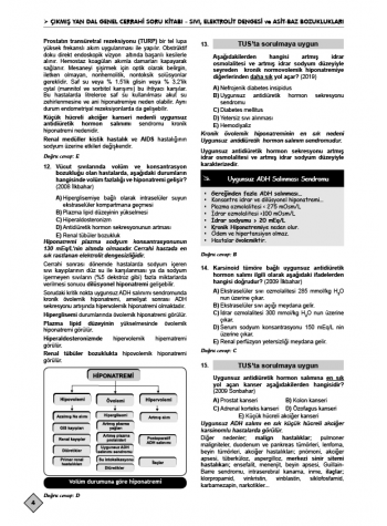 Ydus Çıkmış Soruları ( 8.Baskı ) Genel Cerrahi