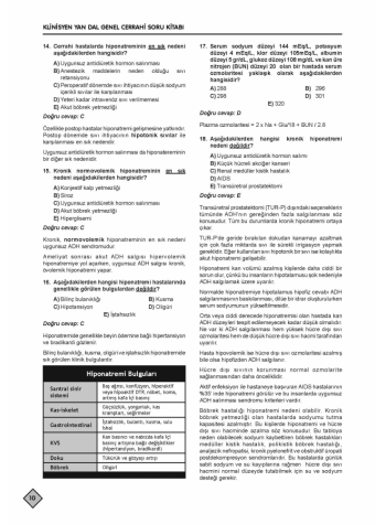 YDUS SORU KİTABI ( 2.Baskı ) GENEL CERRAHİ / 1.2.Cilt YDUS SORU KİTABI ( 2.Baskı ) GENEL CERRAHİ / 1.2.Cilt