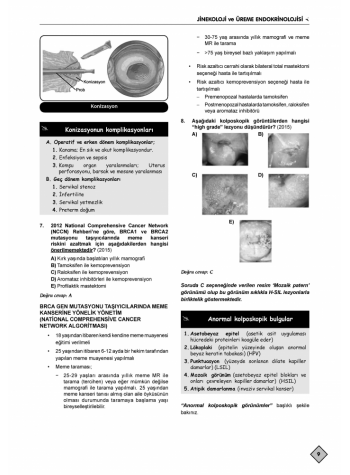 YDUS ÇIKMIŞ SORULARI ( 3.Baskı ) KADIN DOĞUM