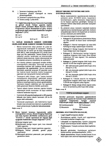 Ydus Çıkmış Soruları ( 5.Baskı ) Kadın Doğum