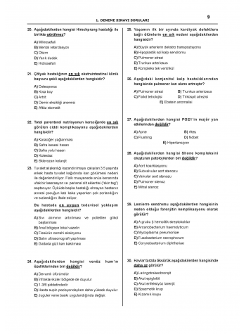 Ydus Açıklamalı Pediatri 15 Deneme Kitabı